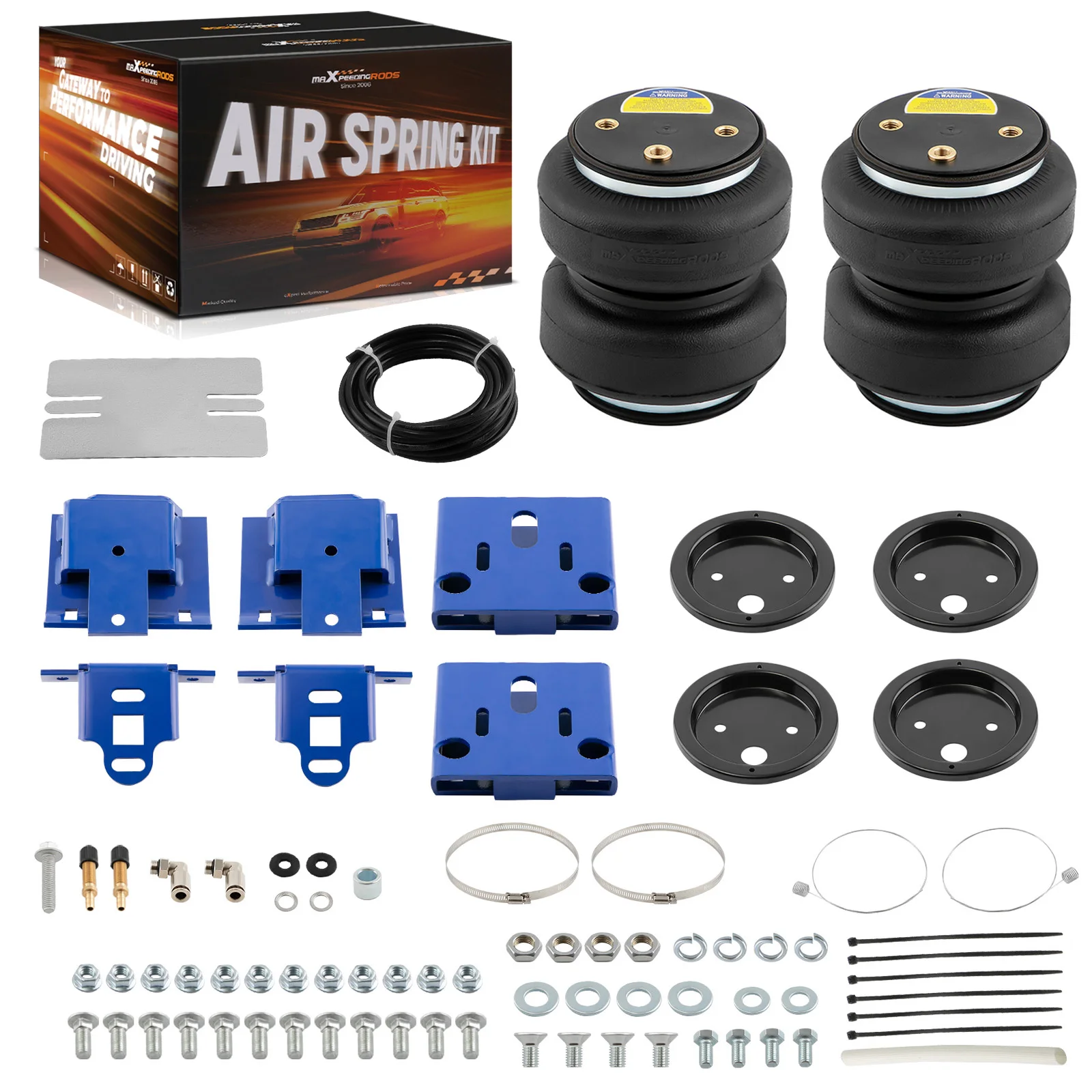 Rear Air Helper Spring Leveling Kit For Dodge Ram 1500 4 Wheel Drive 2019-2022