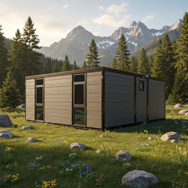 Advanced 20ft Modular Expandable 3 Bedroom Portable Container House for Living Casa Contenedor
