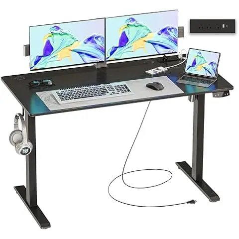 Standing Height Adjustable Office Gaming Computer Desk
