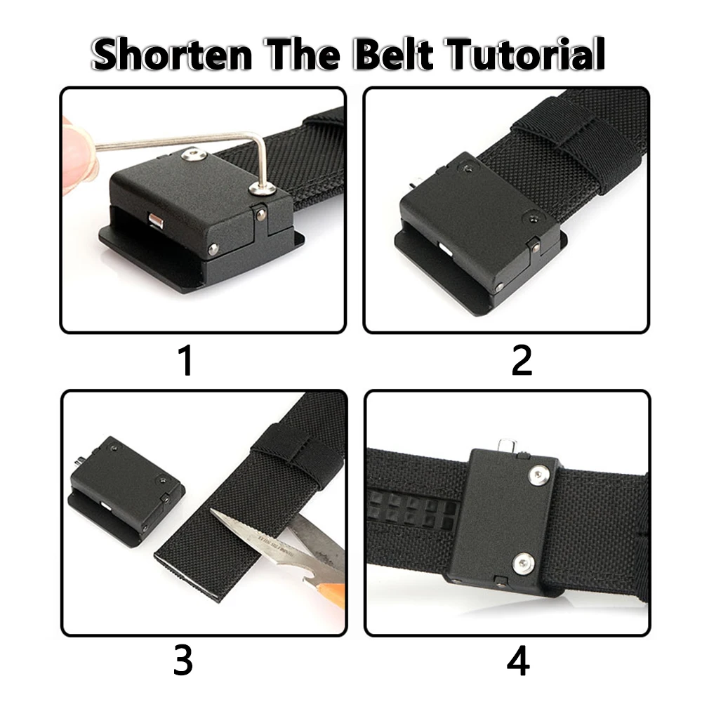 TUSHI Nowy 130cm Pas EDC Casual z Automatyczną Klamrą Taktyczny Pas Outdoorowy dla Mężczyzn Gruby Nylonowy Sztywny Pas Wojskowy Mocny Pas Męski