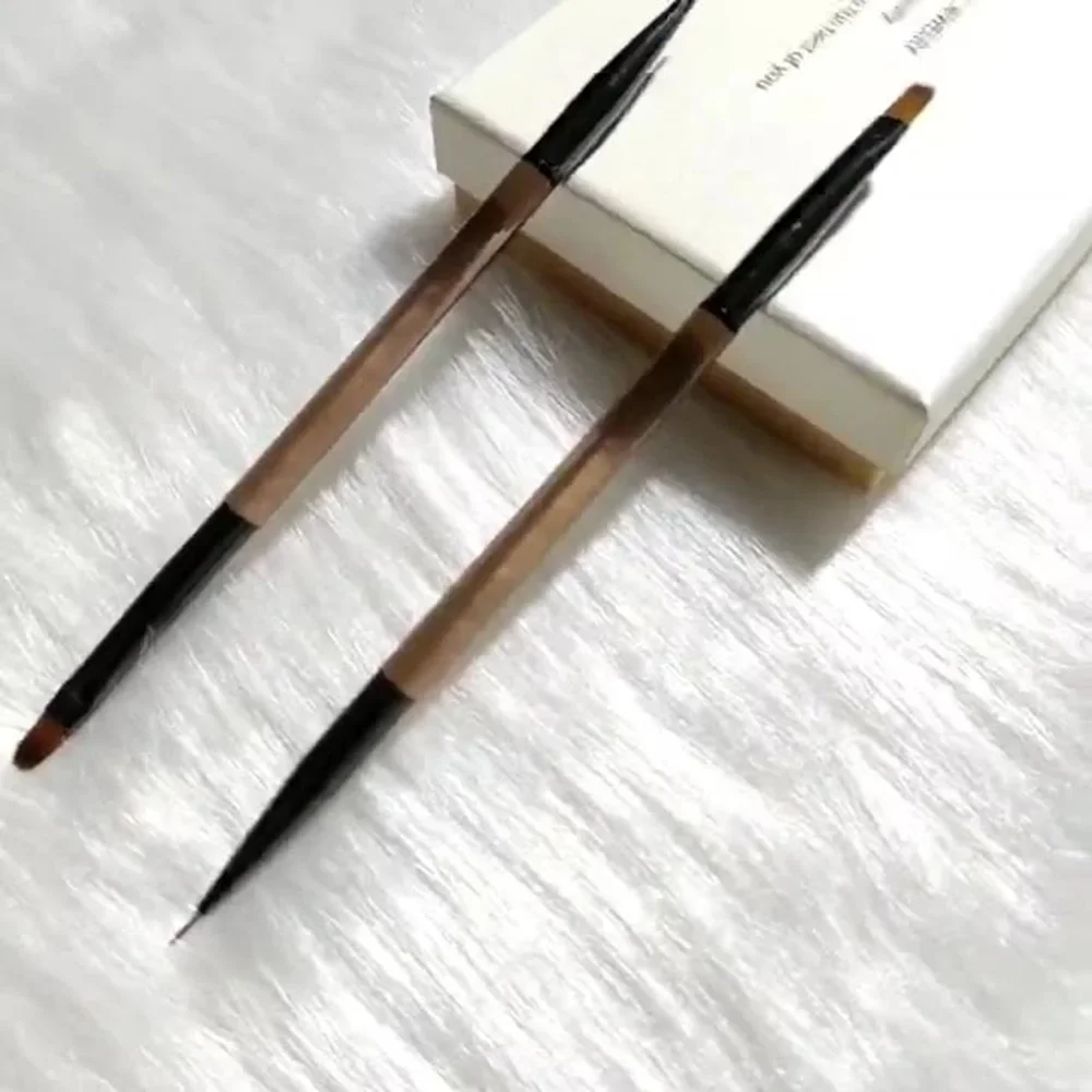 3 pz/set pennello per nail art a doppia testa striscia francese gel UV fototerapia pennello per smalto intaglio penna per pittura floreale manicure