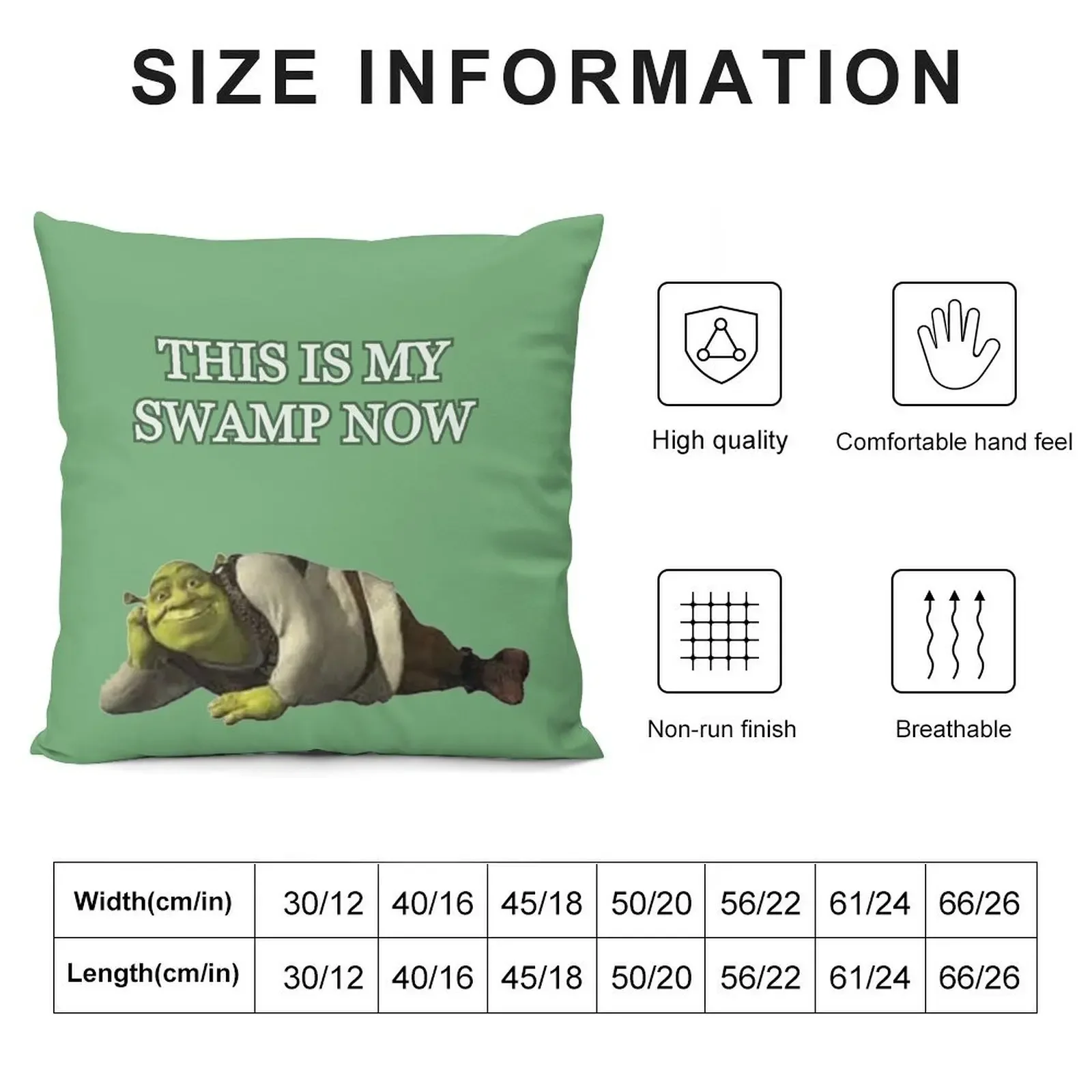 This is my swamp now design Throw Pillow Decorative Pillow Covers For Sofa Pillow Cases Cushions Cover Sofa Cushion Cover