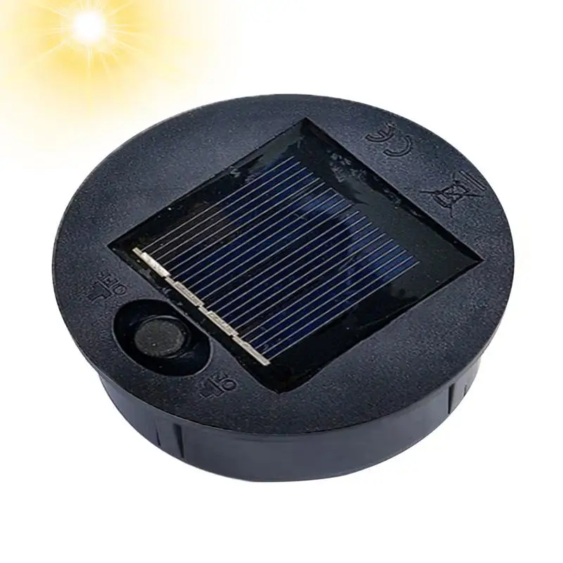 Solar Lantern Replacement Top High Efficiency Waterproof  Energy Efficient Solar Panel Lantern Lid With LED Bulbs For Outdoor