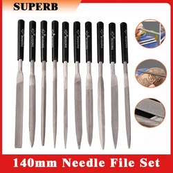 5/10Pcs 3x140mm Needle File Set DIY Wood Rasp File Needle Jewelry Stone Polishing Carving Diamond File Handy Tools Ceramic Craft