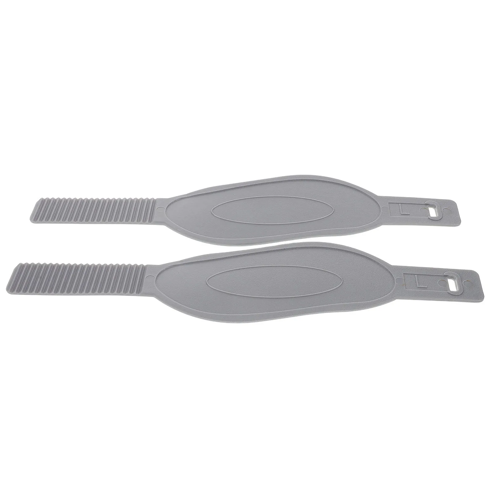 قطعتان من أشرطة الدواسة القابلة للتعديل لدراجات التمرين، تصميم مرن، مادة PP متينة، حامل قدم لركوب الدراجات في الأماكن المغلقة، محمول #4