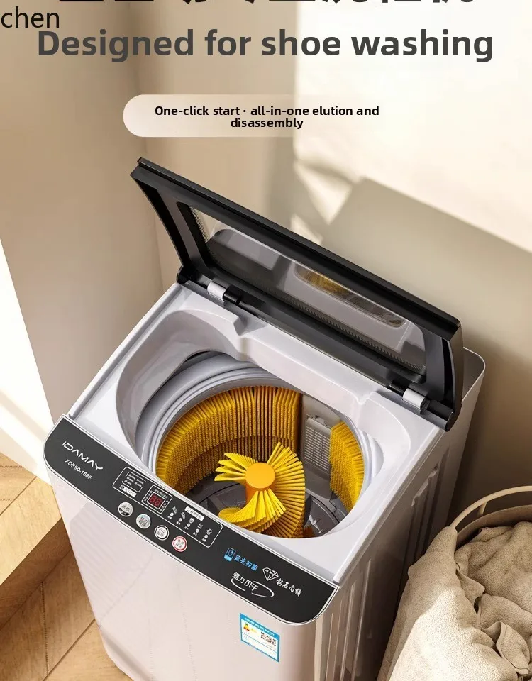 ZMLshoe washing machine  washing and drying integrated shoe brushing e household special machine small laundry electric artifact