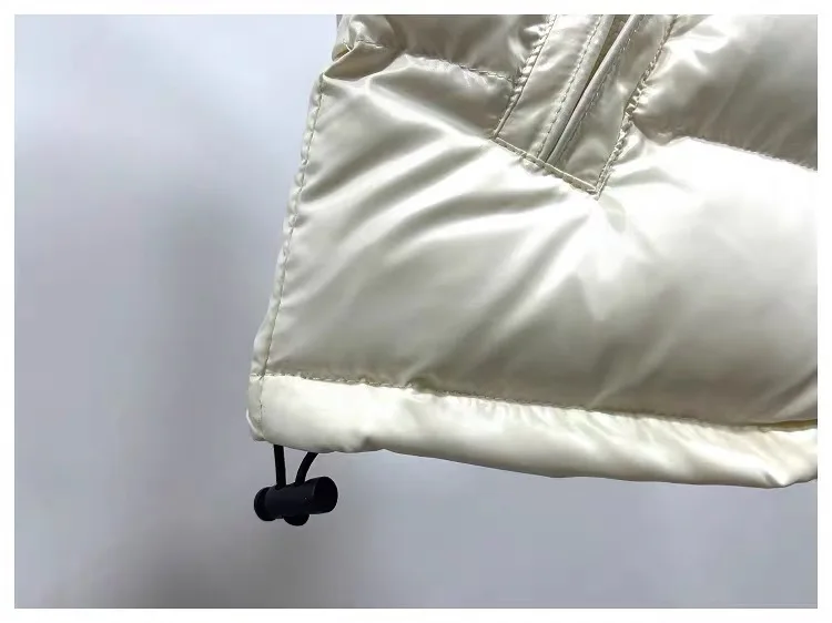 ZOETOPKID 4-14 Jahre Mädchenjacke Winter Neue Einfarbige Dicke Warme Kapuzenjacke mit Reißverschluss für Teenager Jungen Baumwoll-Daunenjacke – Detail 9