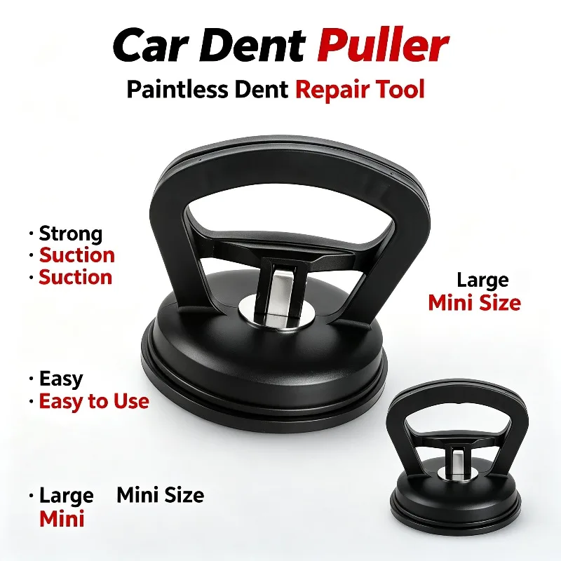 Car Dent Puller Suction Cup Paintless Dent Repair Tool Large Mini Size Auto Body Dent Remover Glass Tile Lifting Hand Sucker