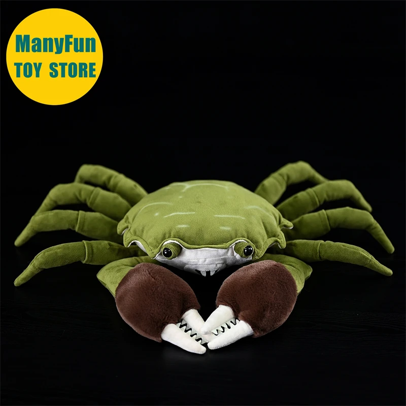 

Realistic Hairy Crab High Fidelity Plushie Lifelike Chinese Mitten Crab Plush Toy River Crab Stuffed Animal Simulation Doll Toy