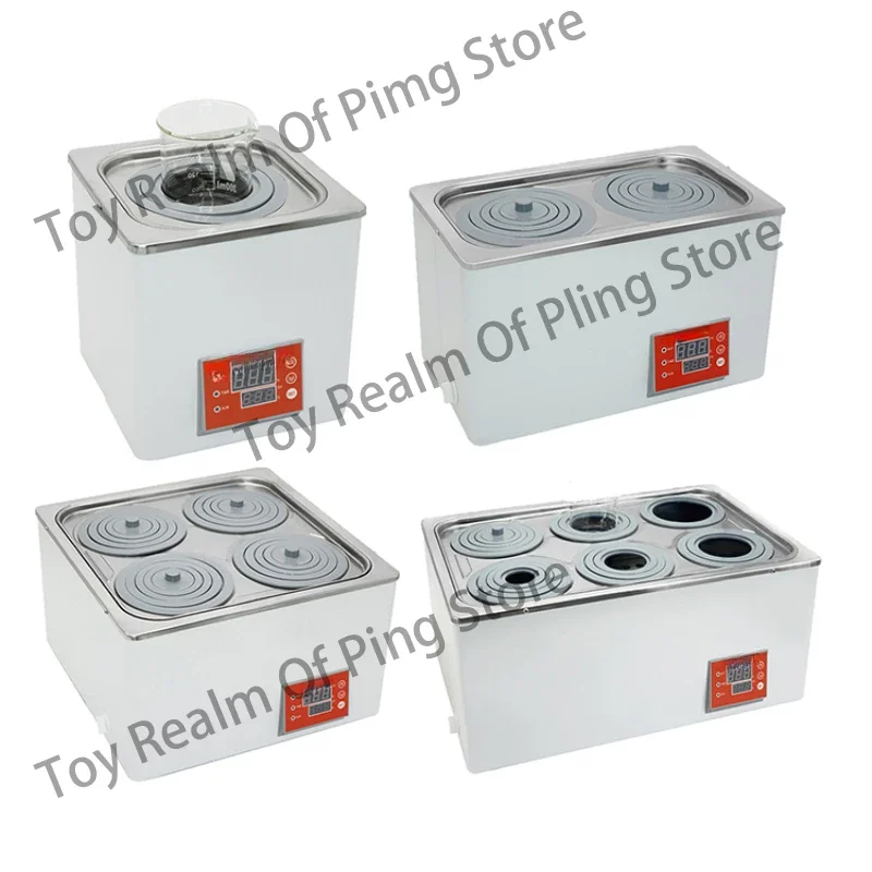 Mini Constant Temperature Digital Controlled Stainless Steel Laboratory  Heated Water Bath