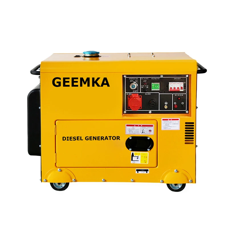 8KW 8KVA 9KVA 10KVA 11KVA Generator Diesel AC Three Phase Diesel Generator 230V 380V 400V