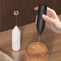 XIAOMI Milk Frother Handheld Foam Maker For Lattes Whisk Coffee Cappuccino Frappe Matcha Hot Chocolate Egg Beater Drink Mixer