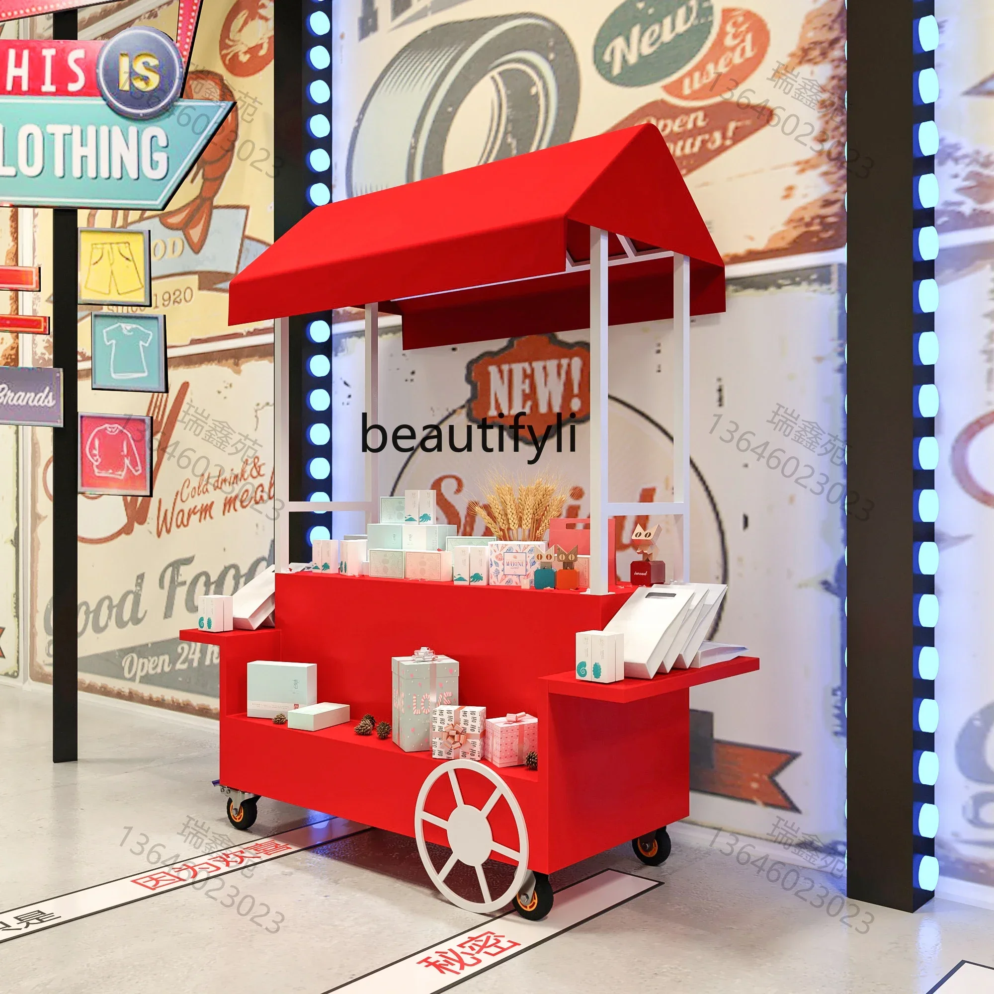 

Ya38 Shopping mall activities, promotions, display stands, mobile floats, stalls, trolleys, supermarkets
