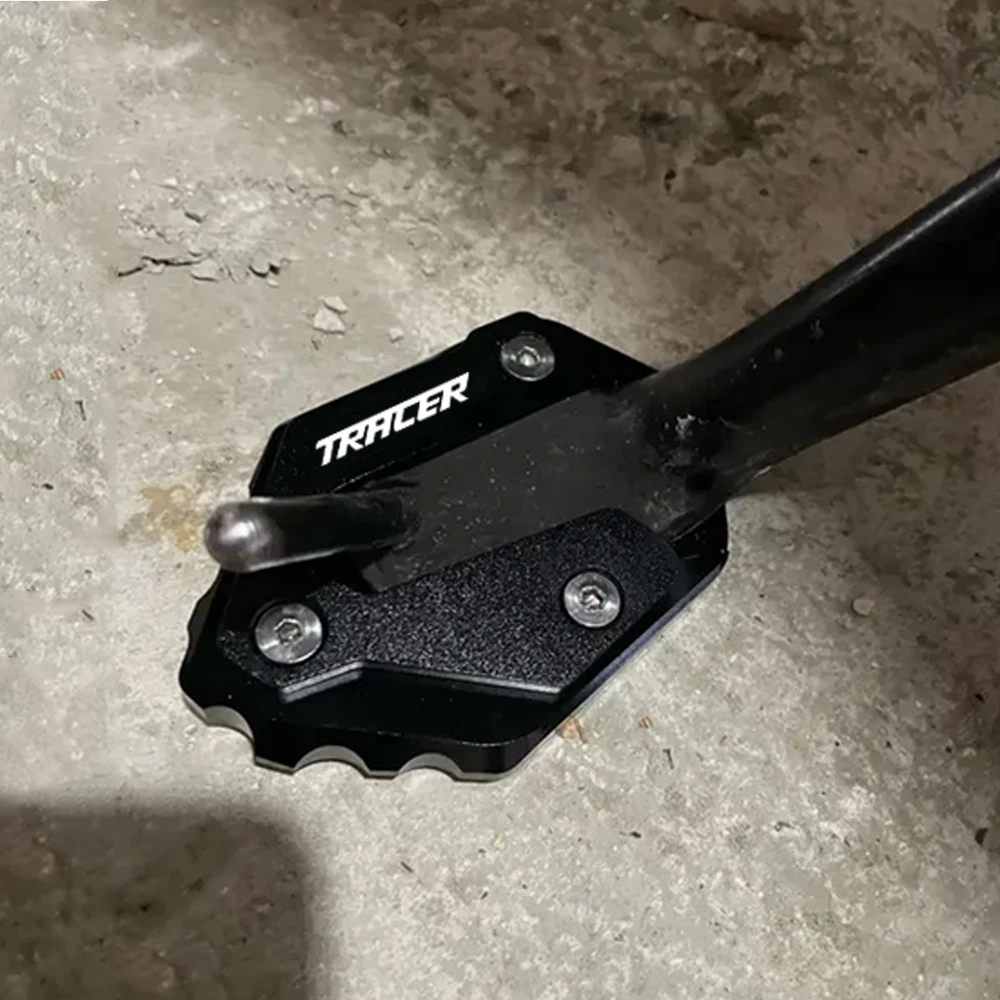 For YAMAHA TRACER 7 7GT TRACER 700 2021 2022 2023 2024 Motorcycle Accessories Kickstand Enlarger Side Stand Extension Plate Pad