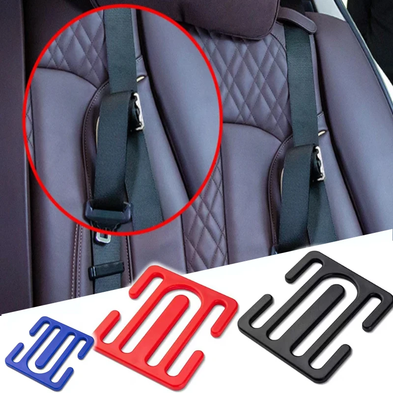 Car Child Safety Belt Adjustable Fixer Anti Neck Strangulation Universal Shoulder And Neck Belt Limiter Car Accessories