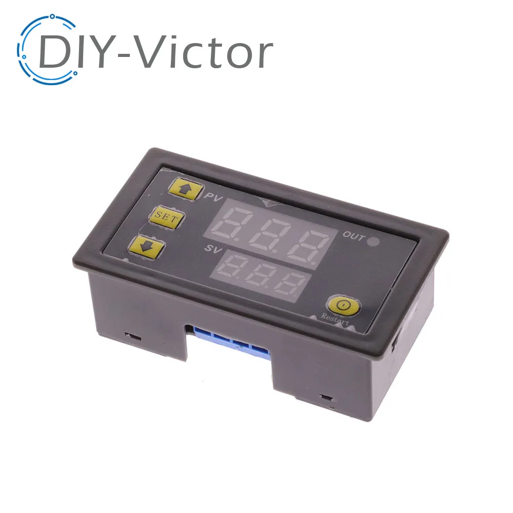 W3230 12 فولت 24 فولت AC110-220V خط التحقيق 20A التحكم الرقمي في درجة الحرارة LED عرض ترموستات مع أداة التحكم في الحرارة/التبريد #4