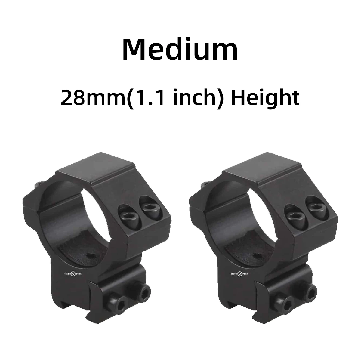 Vector Optics 30mm Dovetail Scope Rings Series For 11mm 3/8\