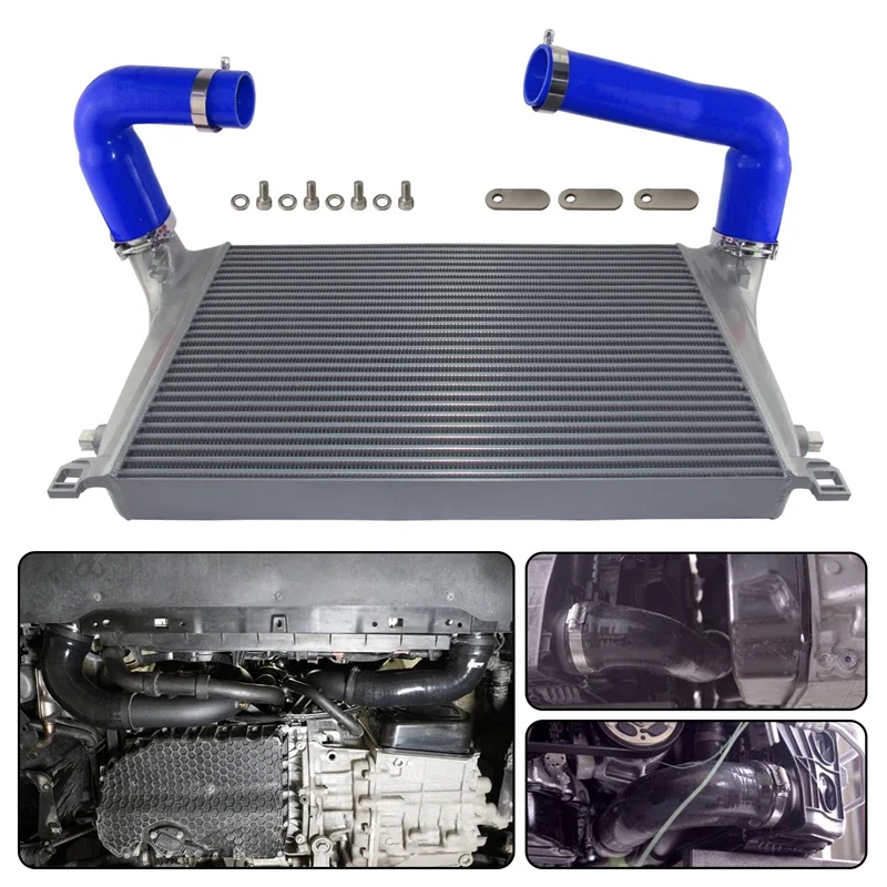 Aluminum Front Mount Intercooler Kit Performance For VW Arteon Golf R MK8 GTI EA888 Gen.4 Seat Leon 2020+ FMIC Audi Skoda Passat