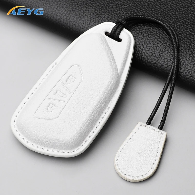 Leather Car Key Cas… - image