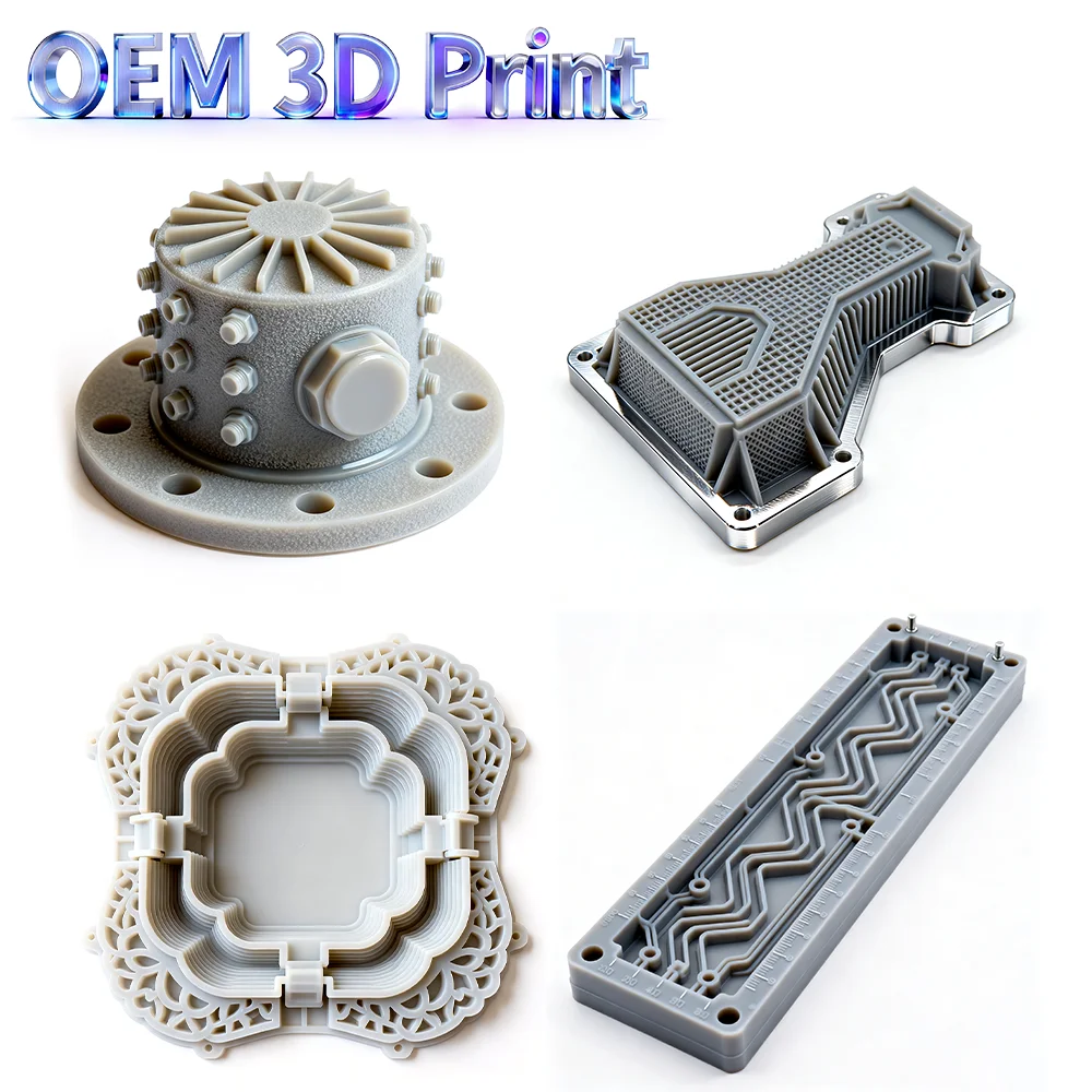 

Custom 3D Printing Services High-Temperature Resin Master Molds, Templates, and Models SLA/DLP 3D Printing Rapid Prototyping