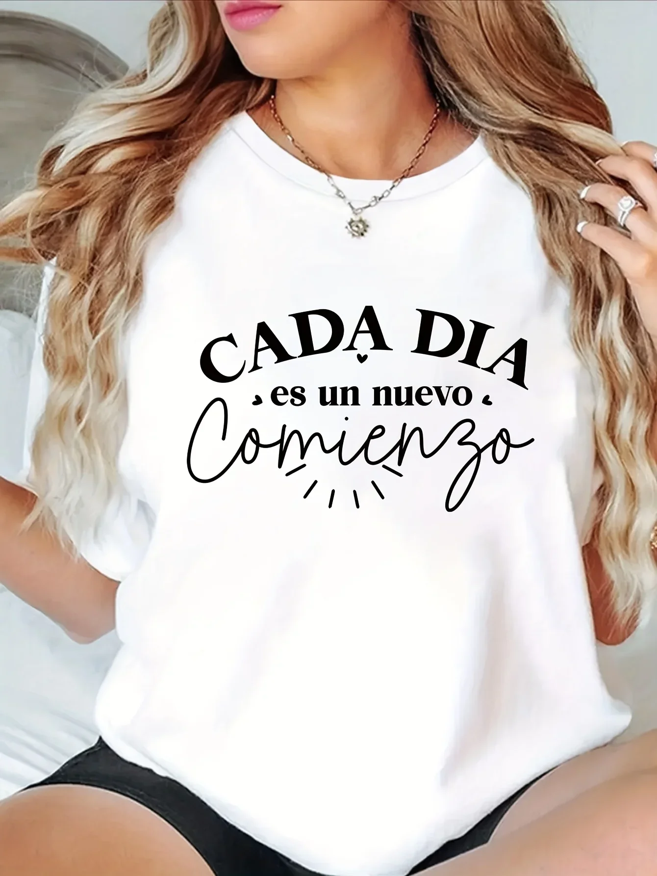 

Летняя женская футболка с буквенным принтом, топ с коротким рукавом и круглым вырезом, повседневная мягкая уличная одежда, женская футболка, одежда