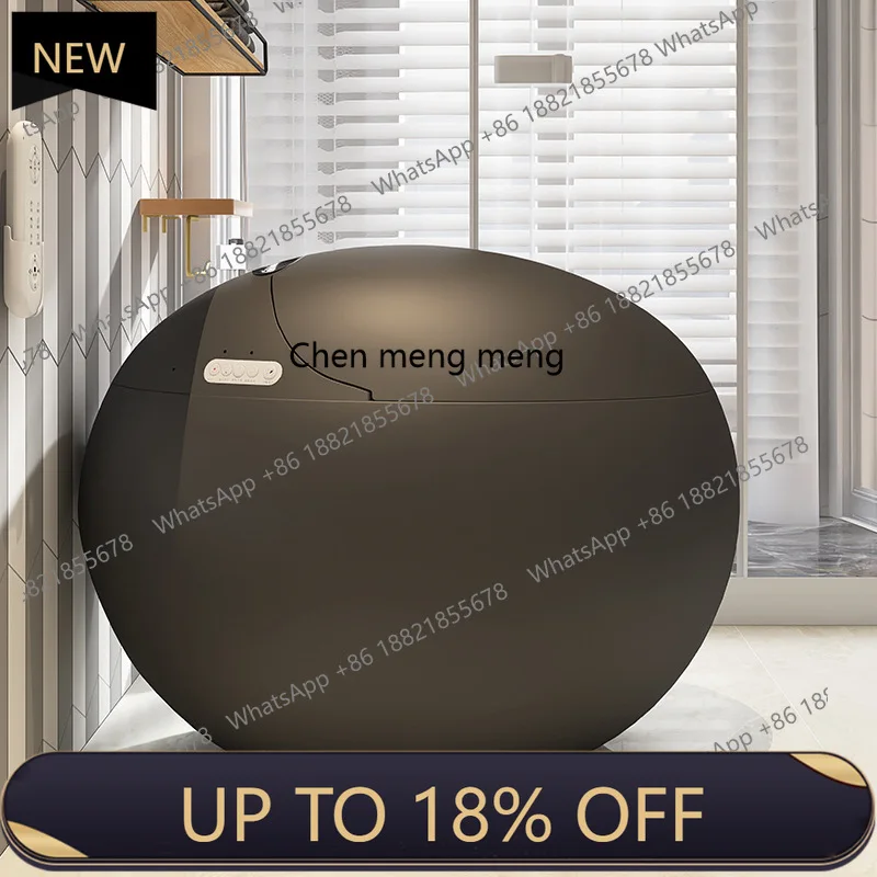 

Z189 Egg-shaped smart toilet integrated creative no water pressure limit siphon toilet F185