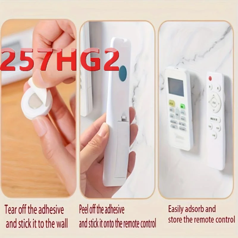 تخزين منزلي خطاف مغناطيسي مثبت على الحائط جهاز تحكم عن بعد مغناطيسي قوي غير مرئي ملصق ثلاجة مفتاح