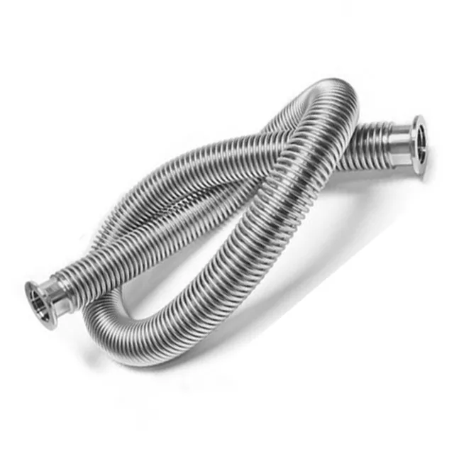 KF16 KF25 KF40 KF50 Hochvakuum-Bälge / Flexible Einziehbare Bälge Vakuumpumpenanschluss Metallschlauch NW25 – Detail 2