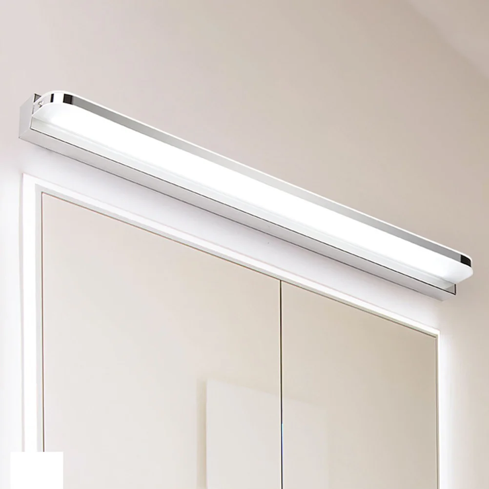 

LED Mirror Front Light 7W 42cm Light Soft Eye Protection Stainless Steel Mirror Wall Lamp Bedroom Bathroom Makeup