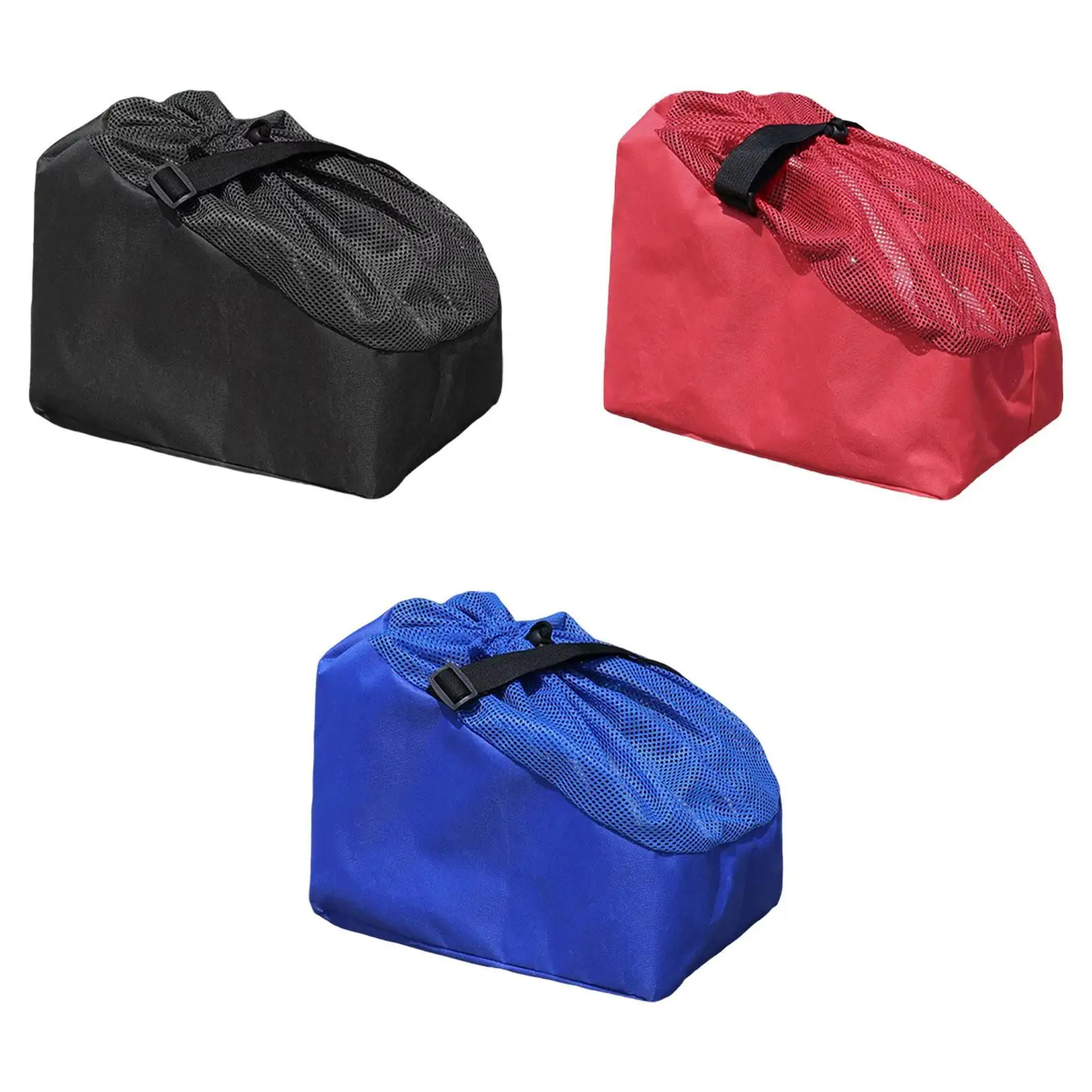 Oxford Cloth Skates Storage Bag Breathable Mesh Roller Skate Backpack for Ski Boots Helmet Travel