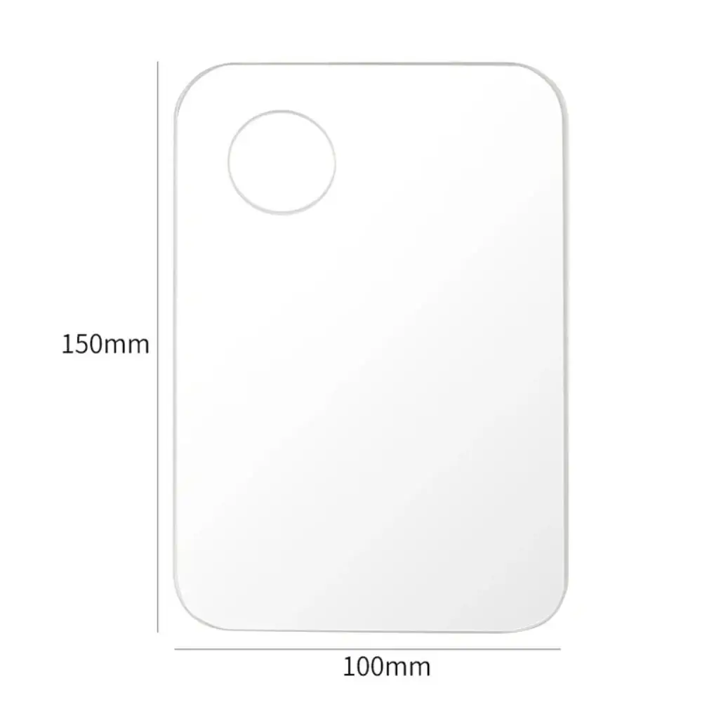 พาเลทอะคริลิคแบบใหม่สำหรับผสมอายแชโดว์ ครีมผสมสี ถาดผสมสแตนเลส พาเลทผสมเครื่องสำอาง