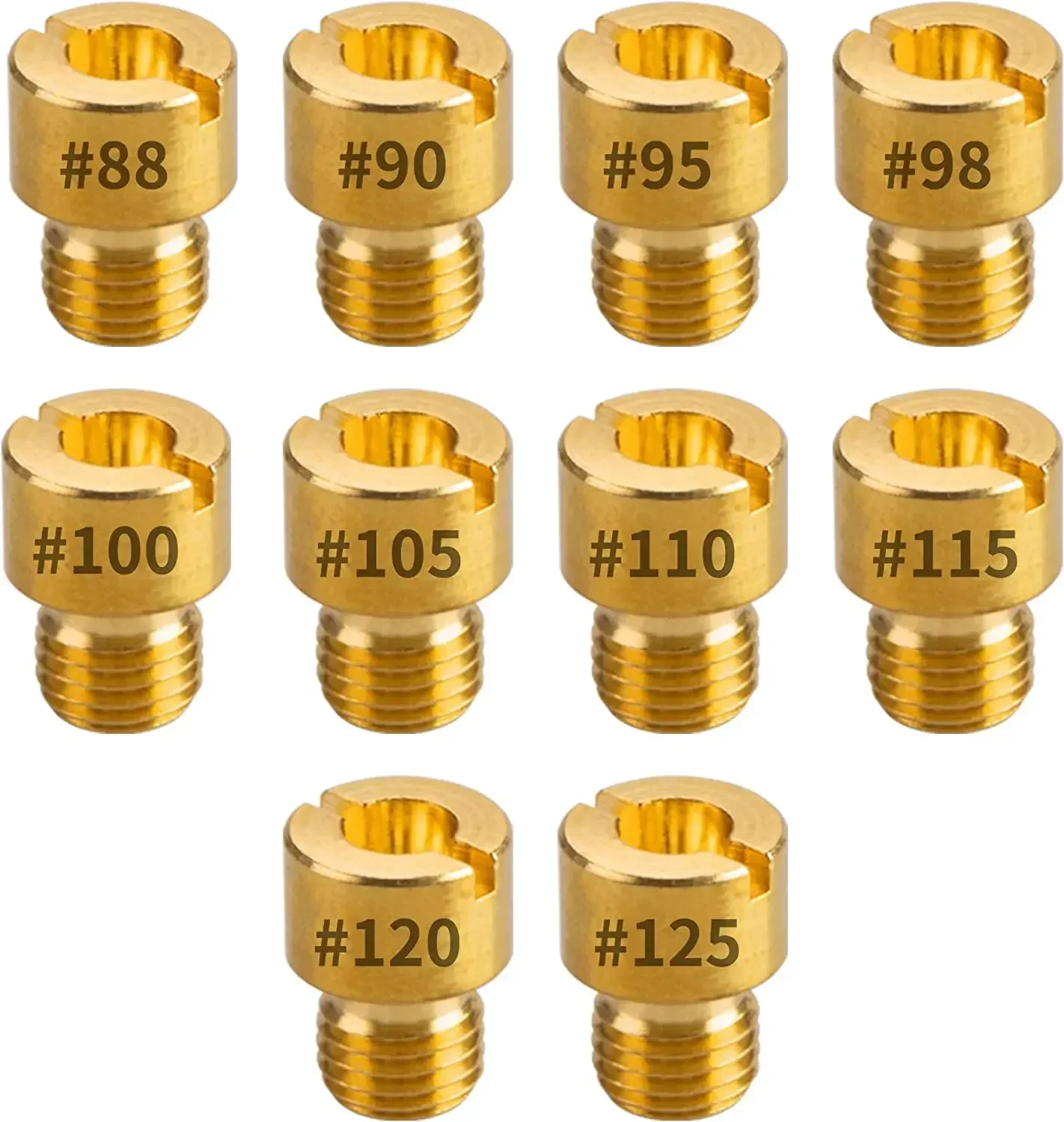 Carburetor Nozzle Main Measuring Hole Carburetor Main Jet Kit Replace For Honda Carburetor Nozzle Fuel Delivery