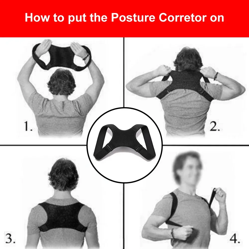 Body Shapers Clavicle Posture Corrector Back Support for Adult Children Shapewear Orthopedic Brace Shoulder Correct Belt