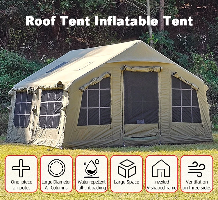 

Large Space Air Pump Tent By Fire Rabbit Winter Inflatable Tent For Camping And Activities