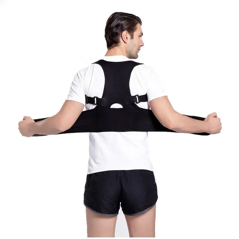 Magnetic Therapy Posture Corrector Brace Shoulder Back Support Belt for Braces & Supports Belt Shoulder Posture US Stock