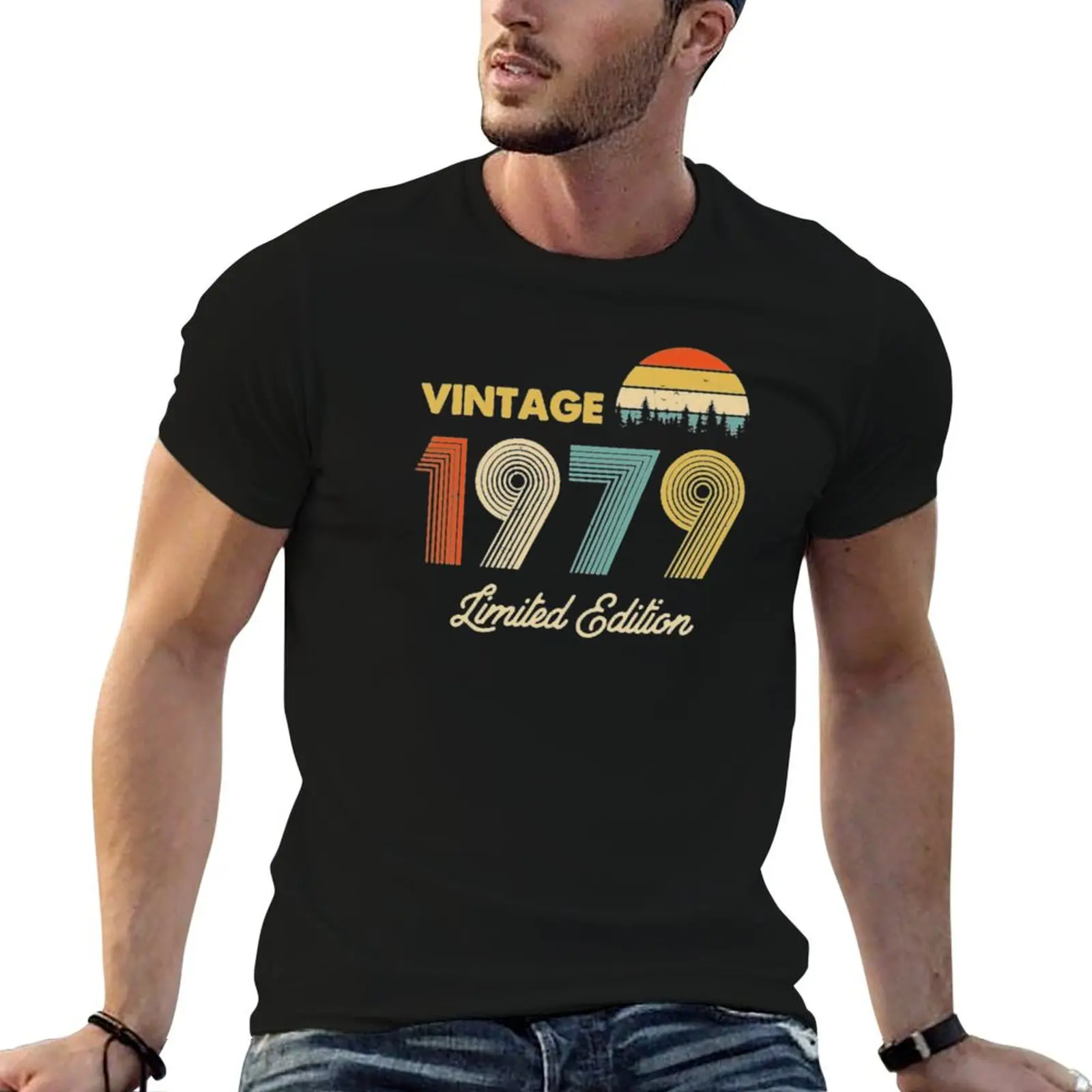 

Made in 1979 Vintage 1979 Birthday T-Shirt clothes shirts graphic sweat graphic t shirt vintage big and tall t shirts for men