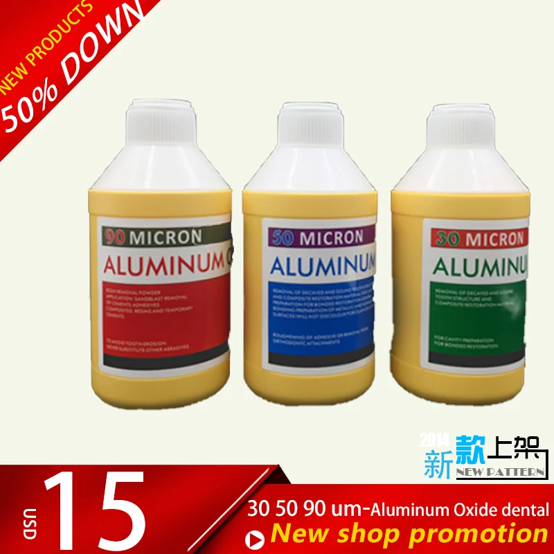 

Dental Aluminum Oxide Dental Sandblaster Power 30UM 50UM 90UM OXIDE Powder Prophy Air Jet Flow Tooth Whitening Dentistry
