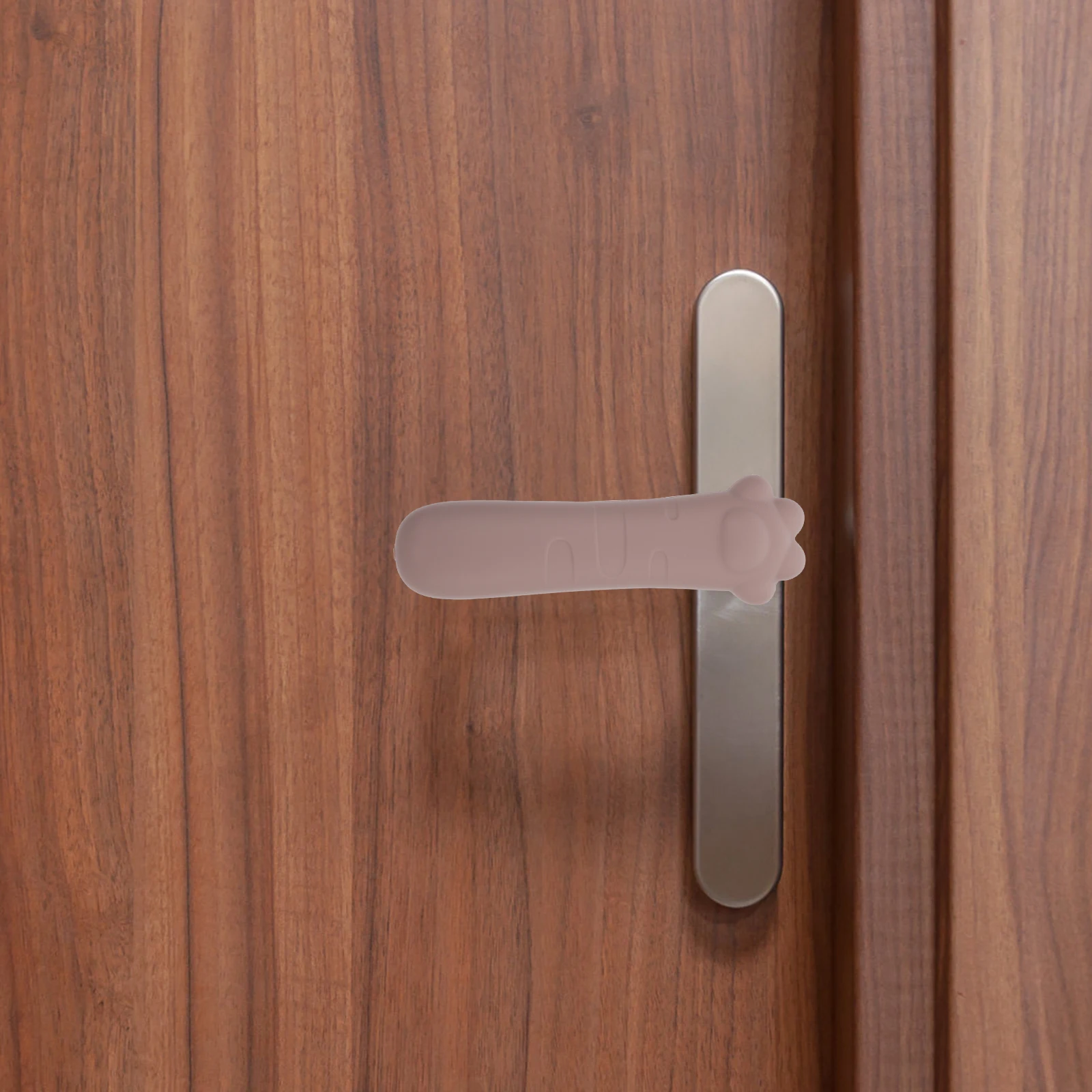 

2 pcs Silicone Protector Anti-Collision Cover For Doorknob Wall Protection Easy Installation Round Edges Door Knob Sleeve Wall