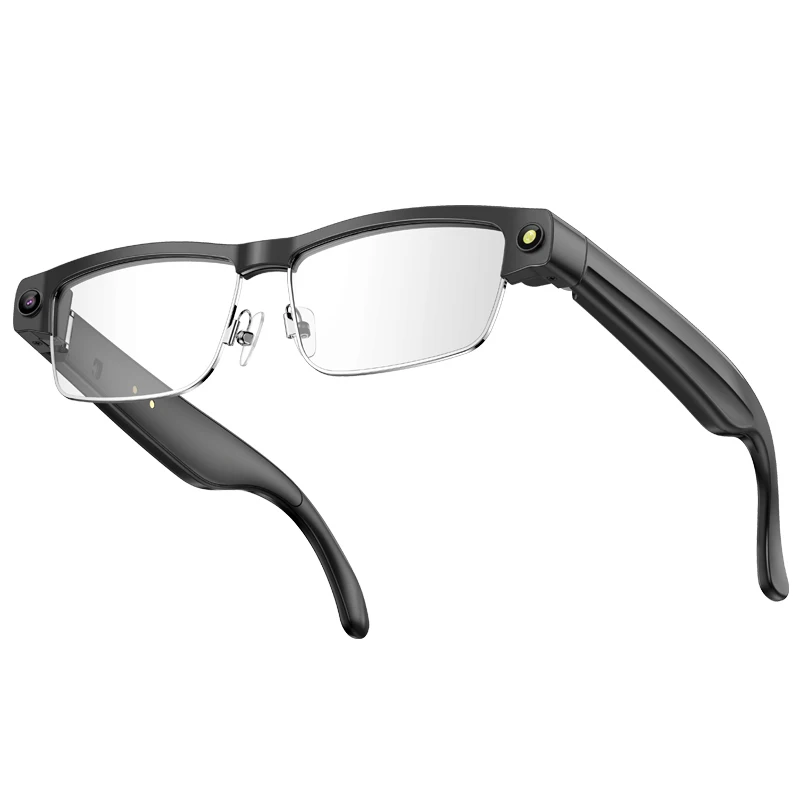 Smart AI Glasses Recording Videos Ai Photo Recognition Answer Translation Large Battery  Bluetooth Call Glasses For Men Women