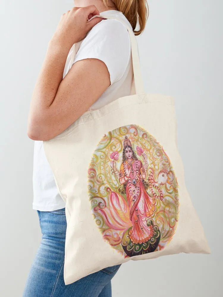 

Сумка-тоут Lakshmi Darshnam, многоразовые сумки для покупок, многоразовые сумки, симпатичная сумка-тоут, сумки большого размера