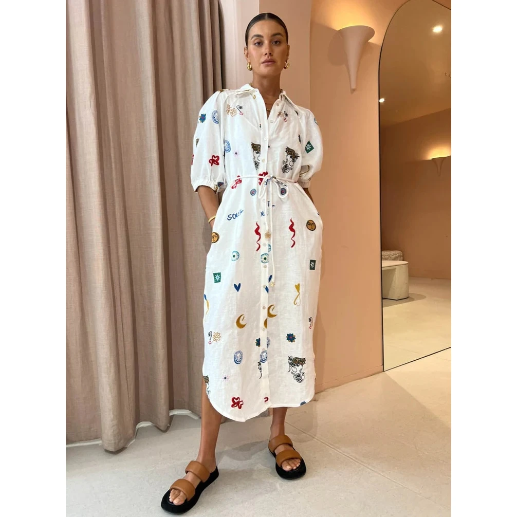 

Повседневный льняной кардиган с фонариком све, женский индивидуальный кардиган Faion Long irt Commute Sle ort Sve, свободный крой