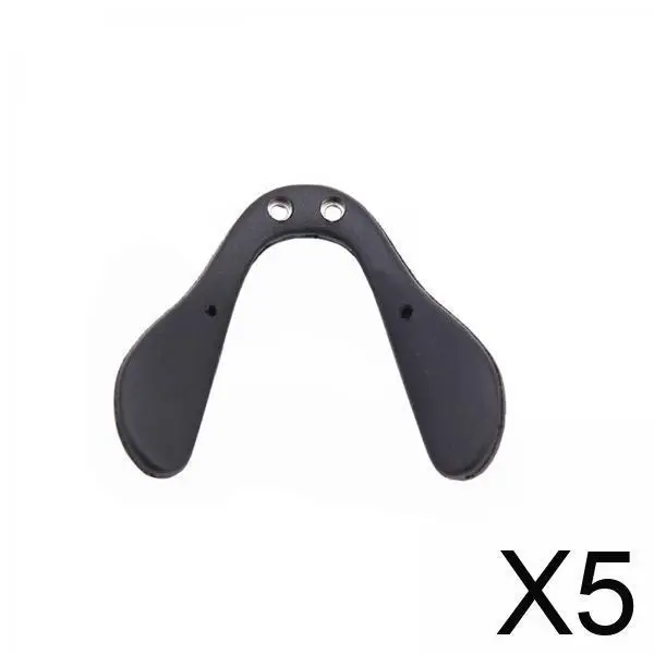 

Резиновая подставка для носа седла для очков с металлическим сердечником, нескользящий U-образный кронштейн, универсальная опора для носа очков для больших оправок