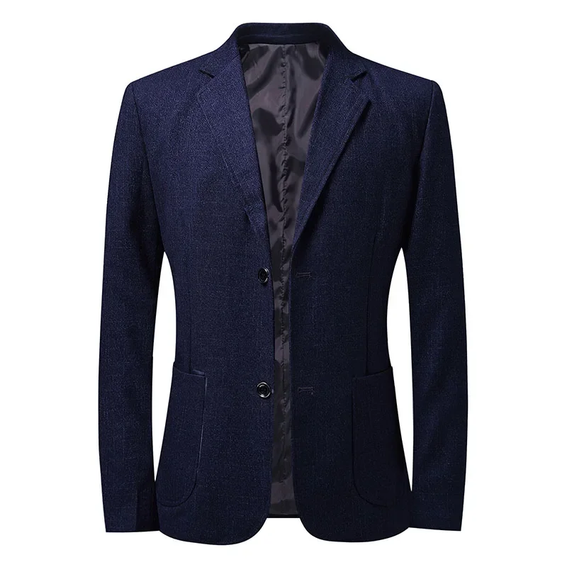 High Quality Blazer Men Italian Style High-level Simple Business Casual Elegant Fashion Gentleman Suit Jacket Professional Wear