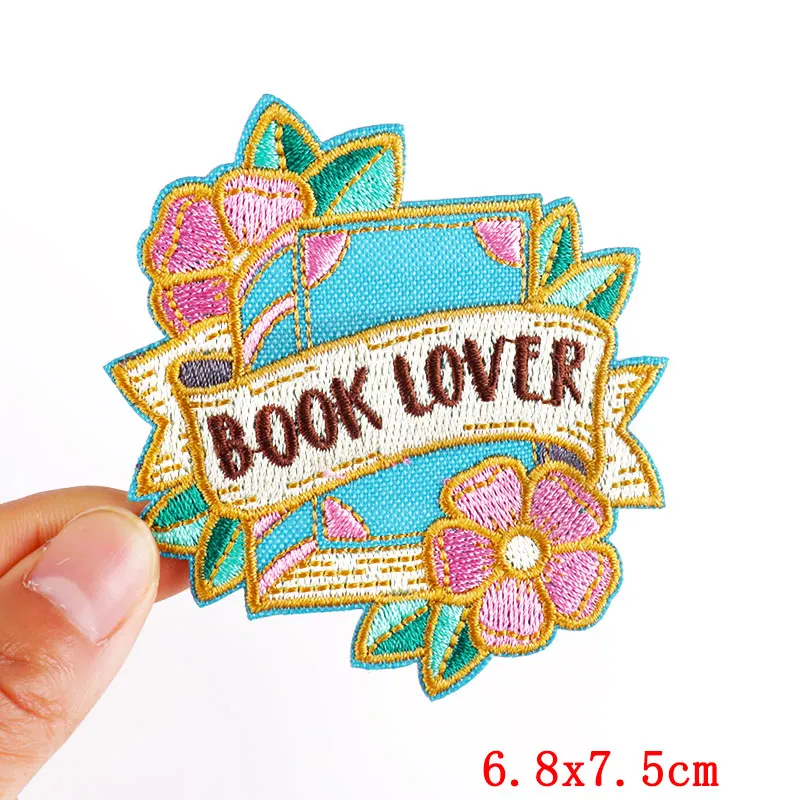 Jacken Hüte Stickerei DIY Persönlichkeit Brief Patch Cartoon Patch Eisen Auf Patches Für Kleidung thermoadhäsive Patches Nähen Abzeichen – Detail 37