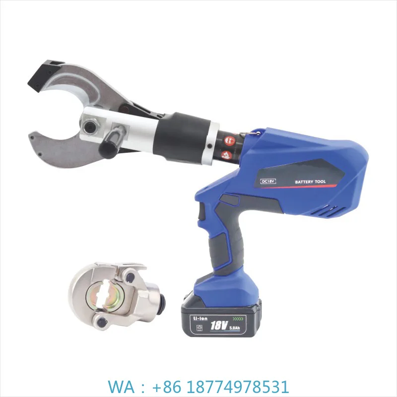 

Electric Battery Powered Hydraulic Crimping Tool Hydraulic Cable Cutter
