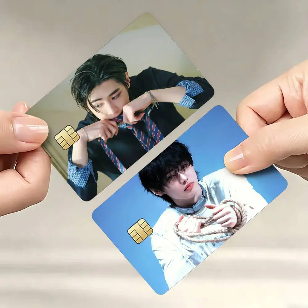 

S-SUNGHOON I-Ice P-Prince Credit Card Skin Stickers For VISA Bank Bus Metro Access Card Protective Film Cover Sticker