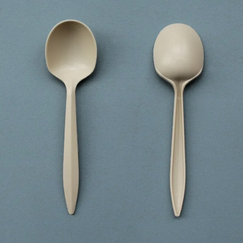 6-inch Corn Starch Spoon Thickened Environmentally Friendly 