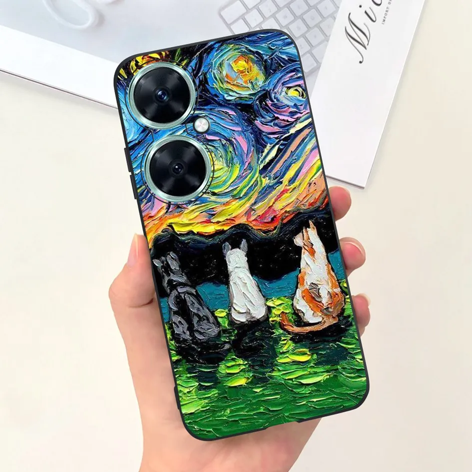 Cute Astronaut Phone Case For Huawei Nova 11 Pro 11i Cover 2023 Soft Silicone Shockproof Bumper For Huawei Nova11i Nova11 Fundas