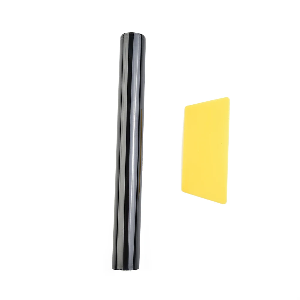 5％ VL Light Transmission Sticker Films Windshield Anti-UV Shade Decal Car Sun Visor Strip Tint Film Car Decoration 20cm*150cm