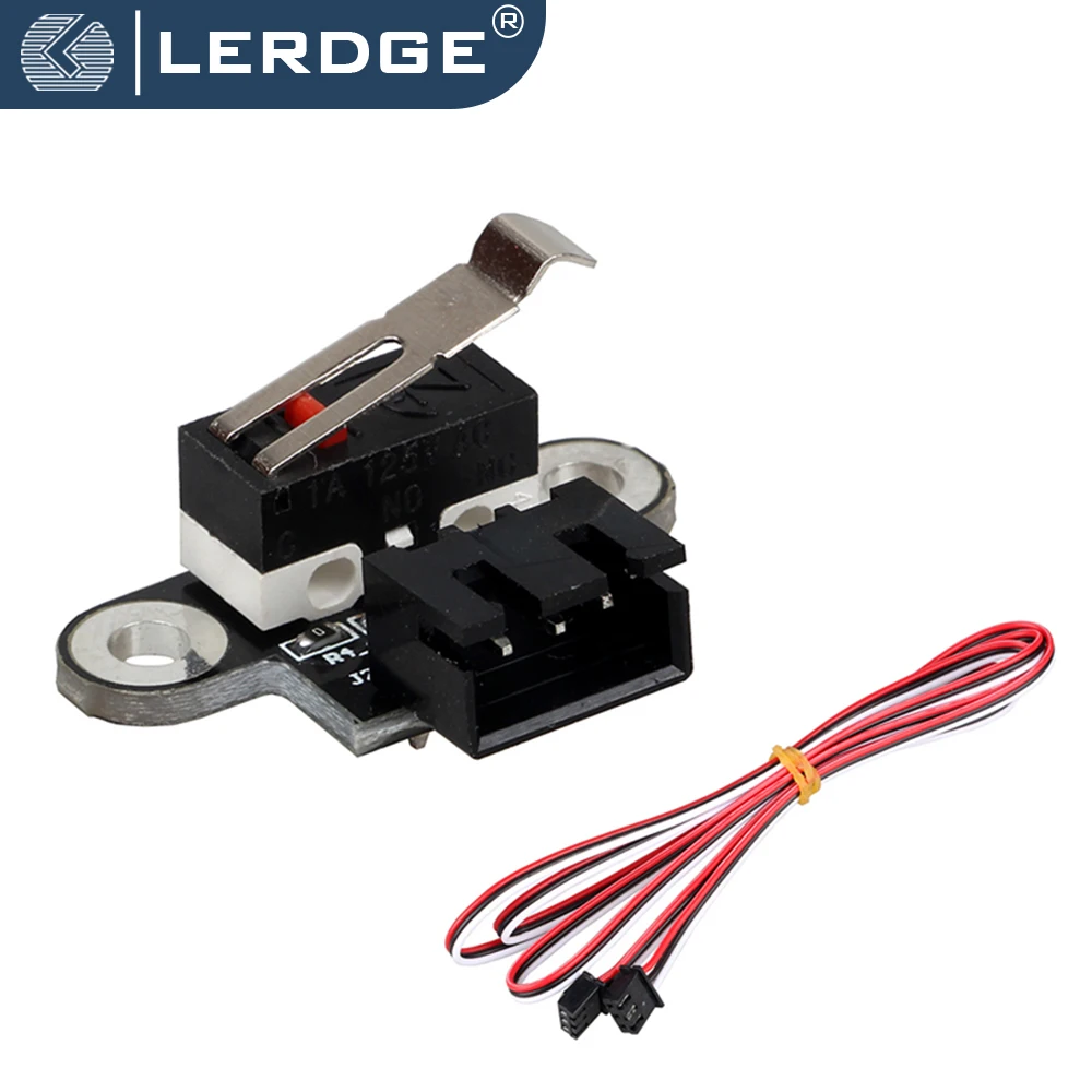 LERDGE Endstop Mechanical Limit Switch Accessories Module Z Endstop Horizontal Type 3D Printer Parts for RAMPS 1.4 RepRap DIY